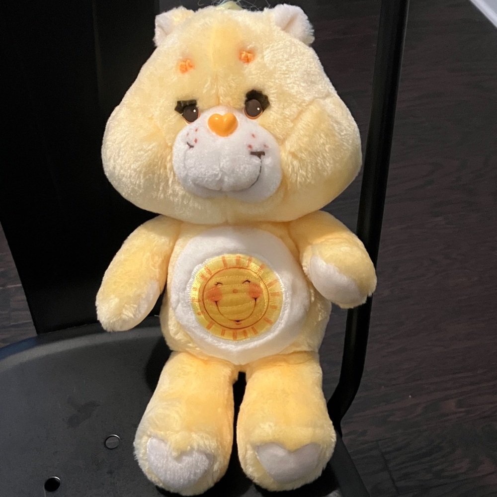 Yellow Plush Bear Toy